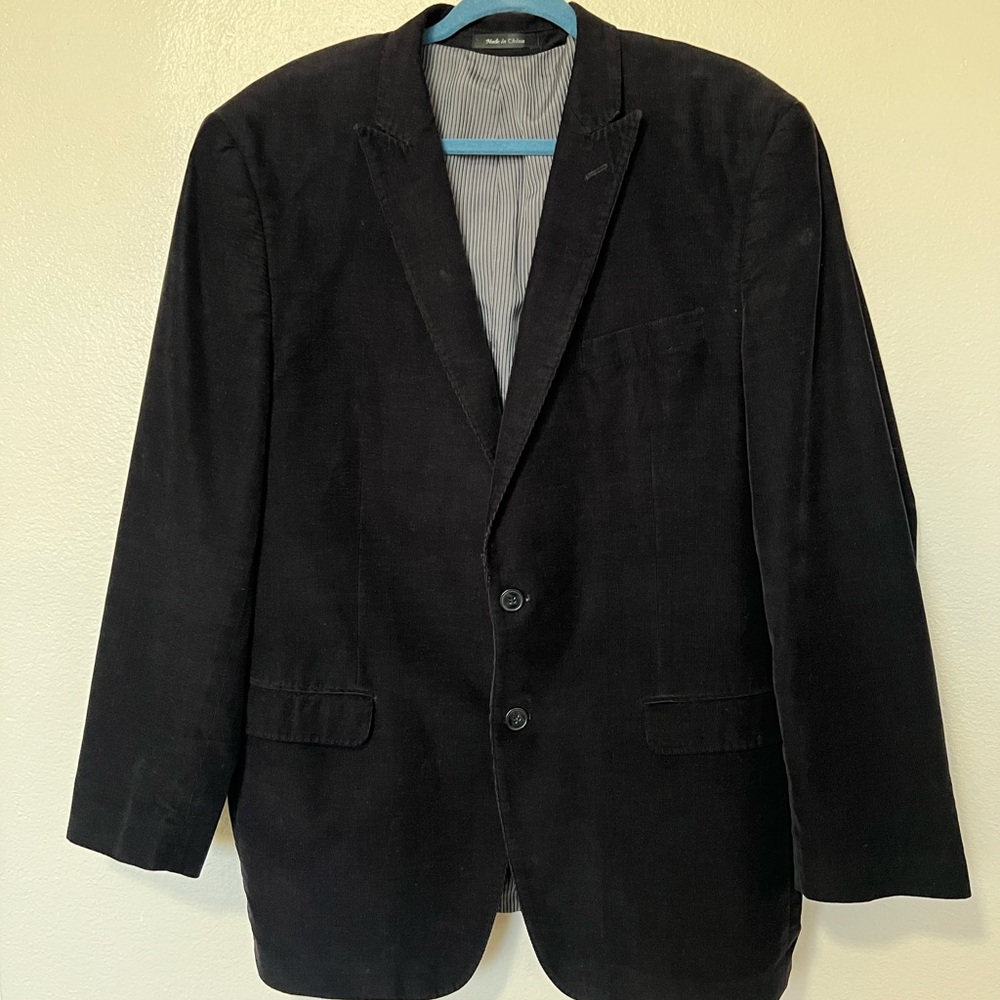 Calvin Klein Corduroy Black Jacket